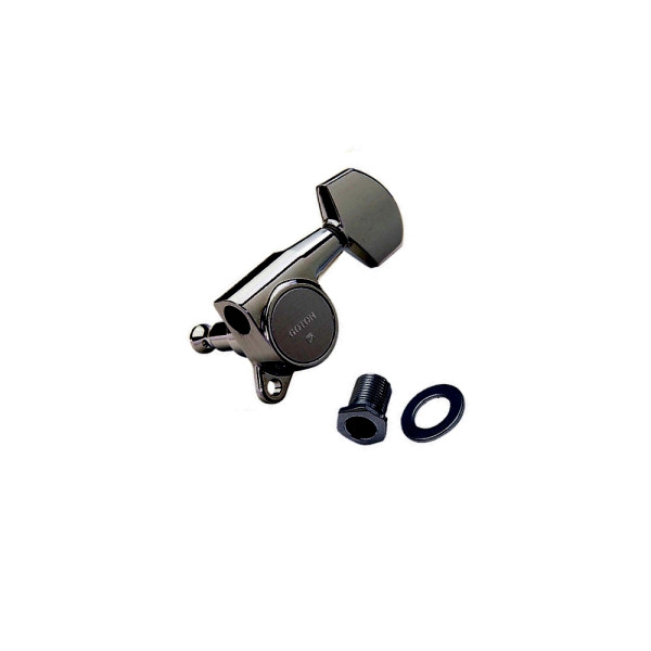 GOTOH SG381MG-07-CK-L6 - Electric Guitar Machine Heads, L6, Magnum Lock Sereis, Cosmo Black