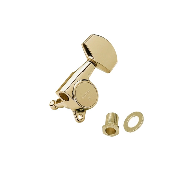 GOTOH SG381MG-01L3R3 - Electric and Acoustic Guitar Machine Heads, L3 + R3, Magnum Lock Sereis, Gold