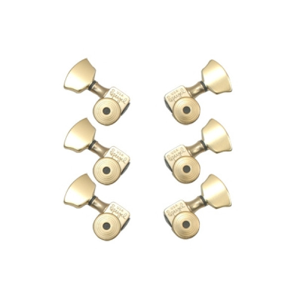 SPERZEL 3/3 T/L GOLD SATIN - Machine heads Trim-Lok 3/3