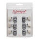 SPERZEL V-CH-NO-LOCK-3+3-BONE - No Lock machine heads, Vintage series, 3+3