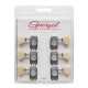 SPERZEL V-CH-NOLOCK-3+3-IV - No Lock machine heads, Vintage series, 3+3