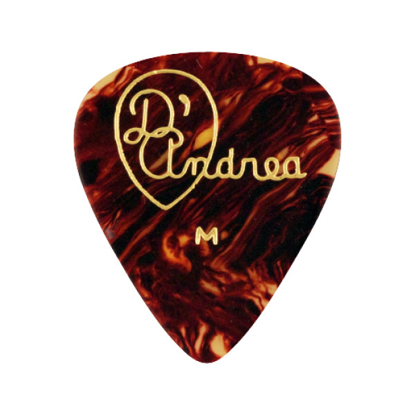 TPG351 1.21XH - Pack of 12 Shell Celluloid Picks (Extra Heavy)