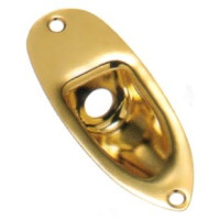 GOTOH JCS-1GG - Gold Metal Jack Plate for Strat style guitars