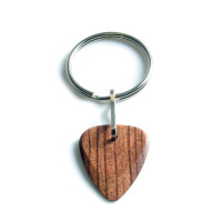 TTKRBU1 - Key Ring with Burma Padouk Pick