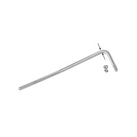 C1C - 6 mm Tremolo Lever for Electric Guitar (Chrome)
