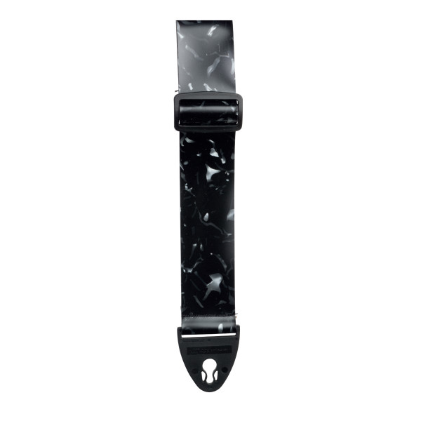 D'ANDREA APV1 - D'Andrea guitar strap ACE VINTAGE VINYL series - APV1 (Onyx Marble)