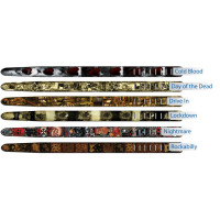 RBLAR 4 - Guitar and Bass Strap Printed Synthetic Leather (Lockdown)