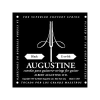AUGUSTINE BLACK E-6TH - Classical guitar Classic Black String E