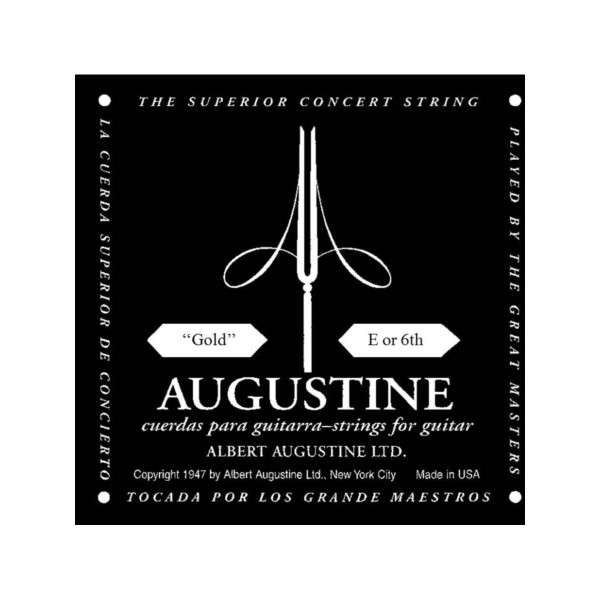 AUGUSTINE GOLD E-6TH - Classical Guitar Classic Gold String E