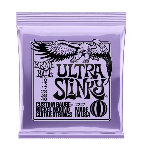 Ernie Ball P02227 - Ultra Slinky Nickel Wound for electric guitars 10/48
