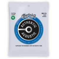 MARTIN MA170 - Authentic Acoustic SP® 80/20 Bronze, Extra Light