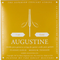 AUGUSTINE GOLD SETS - Classic Gold classical guitar set Medium Tension