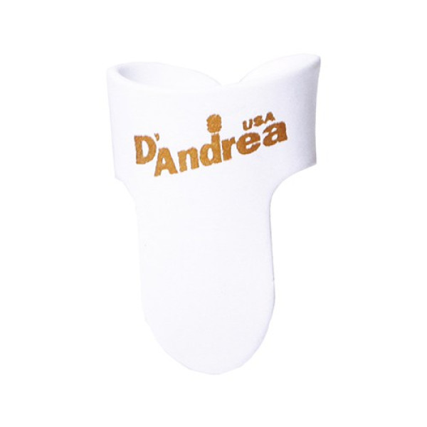 R6374 MD WHT - Pack of 6 Medium Plastic Fingerpicks
