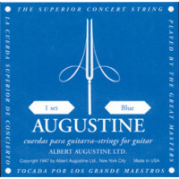 AUGUSTINE BLUE SETS - Classic Blue classical guitar set High Tension