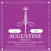 AUGUSTINE REG BLUE SETS - Regal Blue classical guitar set High Tension