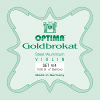 OPTIMA G.1000.B - Violin Goldbrokat Set