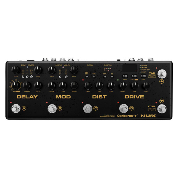 NUX CERBERUS - Multi-function FX pedalboard