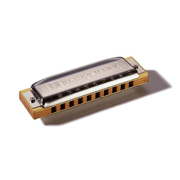 Hohner M533116x - Blues Harp® MS Harmonica - Tuning Bb >Sib