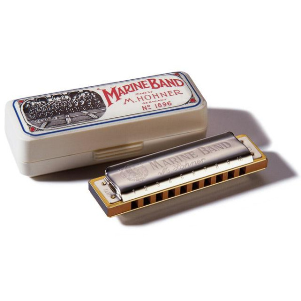 Hohner M1896106x - Marine Band Classic Harmonica - Tuning A >La