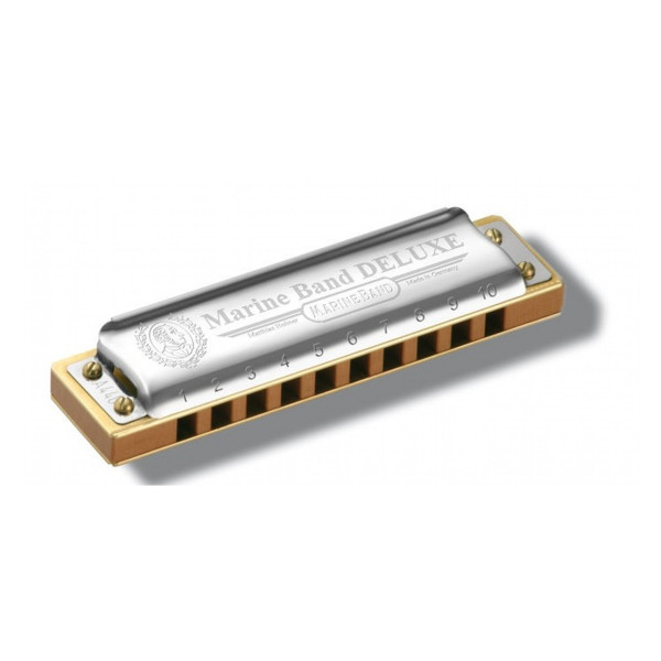 Hohner M200510X - Marine Band De Luxe Harmonica - Tuning A >La