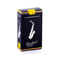 Vandoren SR214 - Eb 4 Saxophone Alto Reeds Tradizional Pack 10pcs