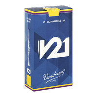 Vandoren CR804 - Bb 4 Clarinet Reeds V21 Pack 10pcs