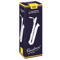 Vandoren SR242 - Eb 2 Saxophone Baritone Reeds Tradizional Pack 5pcs