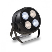 SCENIC W504 - 4x50W Warm + Pure White LED PAR with 25° beam for indoor use