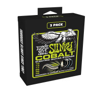 Ernie Ball P03721 - REGULAR SLINKY COBALT ELECTRIC GUITAR STRINGS 3 PACK 10/46