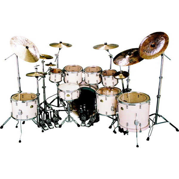 DP-22PG-5-#203 - Valódi lakkozott felületű, Canadian Rock juharfa testű, 5 részes dobszett