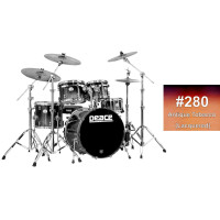 DP-22PG-5-#280 - Valódi lakkozott felületű, Canadian Rock juharfa testű, 5 részes dobszett