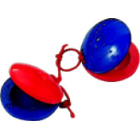 Peace RH-34 - Színes PVC kasztanyett (pár)