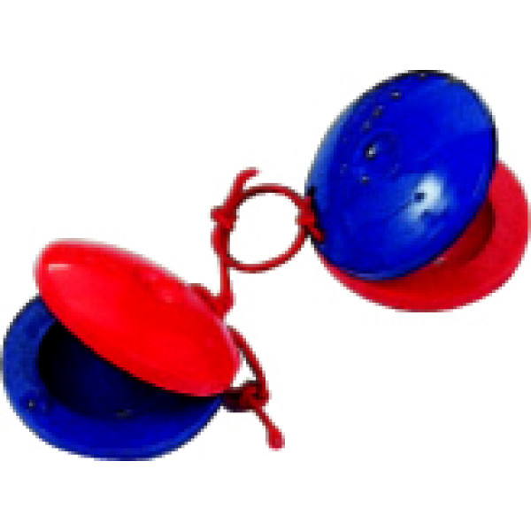 Peace RH-34 - Színes PVC kasztanyett (pár)