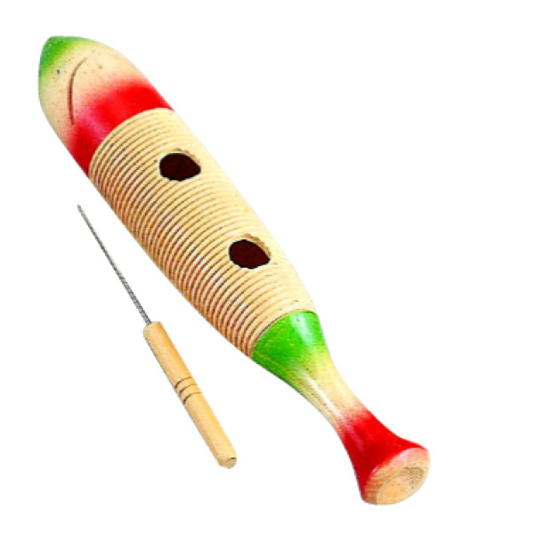 Peace RH-41 - Fa guiro-maracas, ütővel