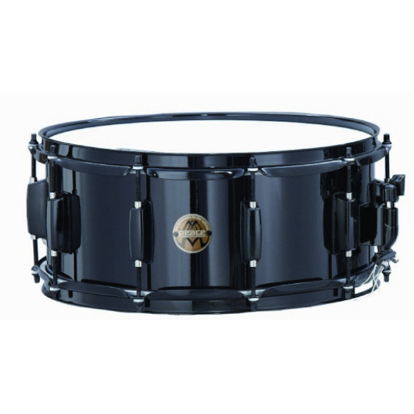 Peace SD-148A - Pergődob, METAL SHELL széria 14 x 6 - Fényes fekete