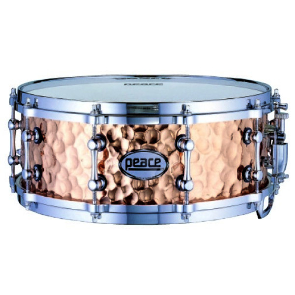 Peace SD-310 - 14 x 5,5 Copper Hand Hammered Series Snare