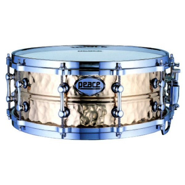 Peace SD-311 - 14 x 5,5 Phosphor Bronze Hand Hammered Series Snare