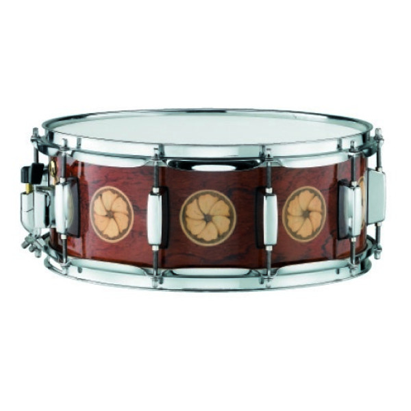 Peace SD-526BU - 14 x 5,5 - 9 rétegű 100% Bubinga pergődob