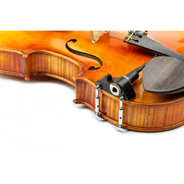 KNA VV-3V - VV-3V Portable piezo pickup for violin and viola with volume control