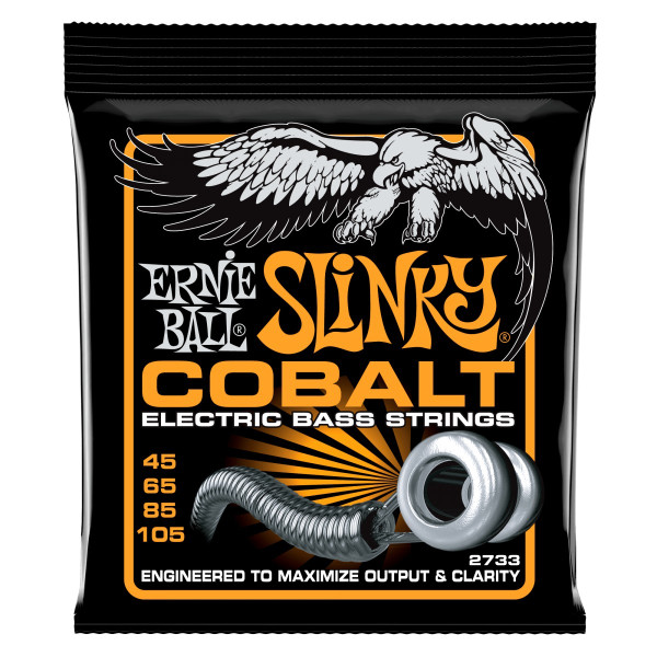 Ernie Ball P02733 - Cobalt Electric bass string set Hybrid Slinky