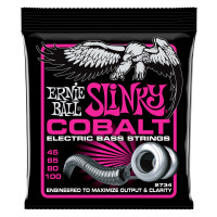 Ernie Ball P02734 - Cobalt Electric bass string set Super Slinky