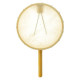 APH-10 - Hand drum natural leather with thread