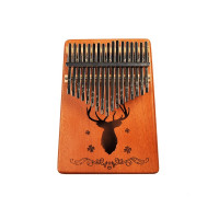 Angel ARK-N-DEER - Mahagóni kalimba 17 hangú- Deer design