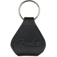 Fender 9106001606 - Fender™ Leather Pick Holder Keychain Black