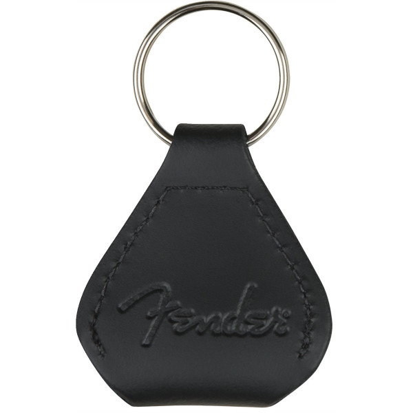 Fender 9106001606 - Fender™ Leather Pick Holder Keychain Black