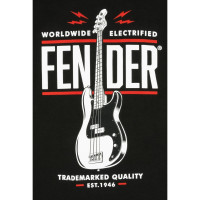 9190134906 - Fender® P-Bass® T-Shirt, Black, XXXL