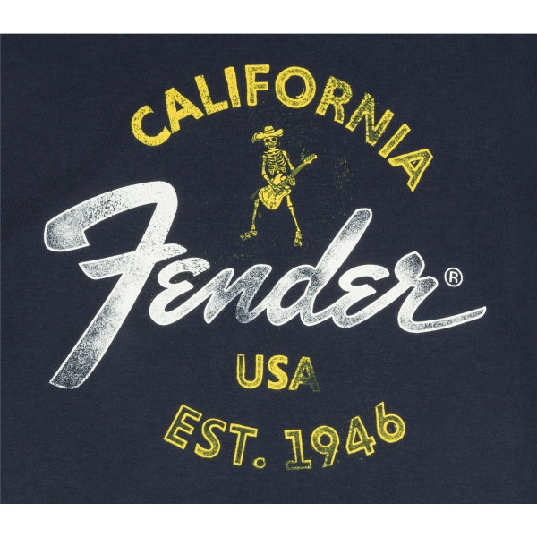 9190117406 - Fender® Baja Blue T-Shirt, Blue, M
