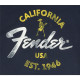 9190117406 - Fender® Baja Blue T-Shirt, Blue, M