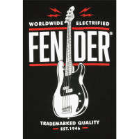 9190134406 - Fender® P-Bass® T-Shirt, Black, M
