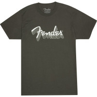 9122521406 - Fender Reflective Ink T-Shirt, Charcoal, M